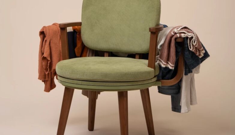 What if a chair was created specifically for our half-dirty laundry?