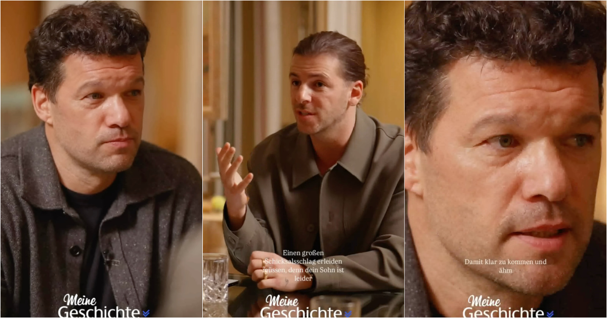 Ballack opens his heart and comments for the first time on his son's death in Portugal