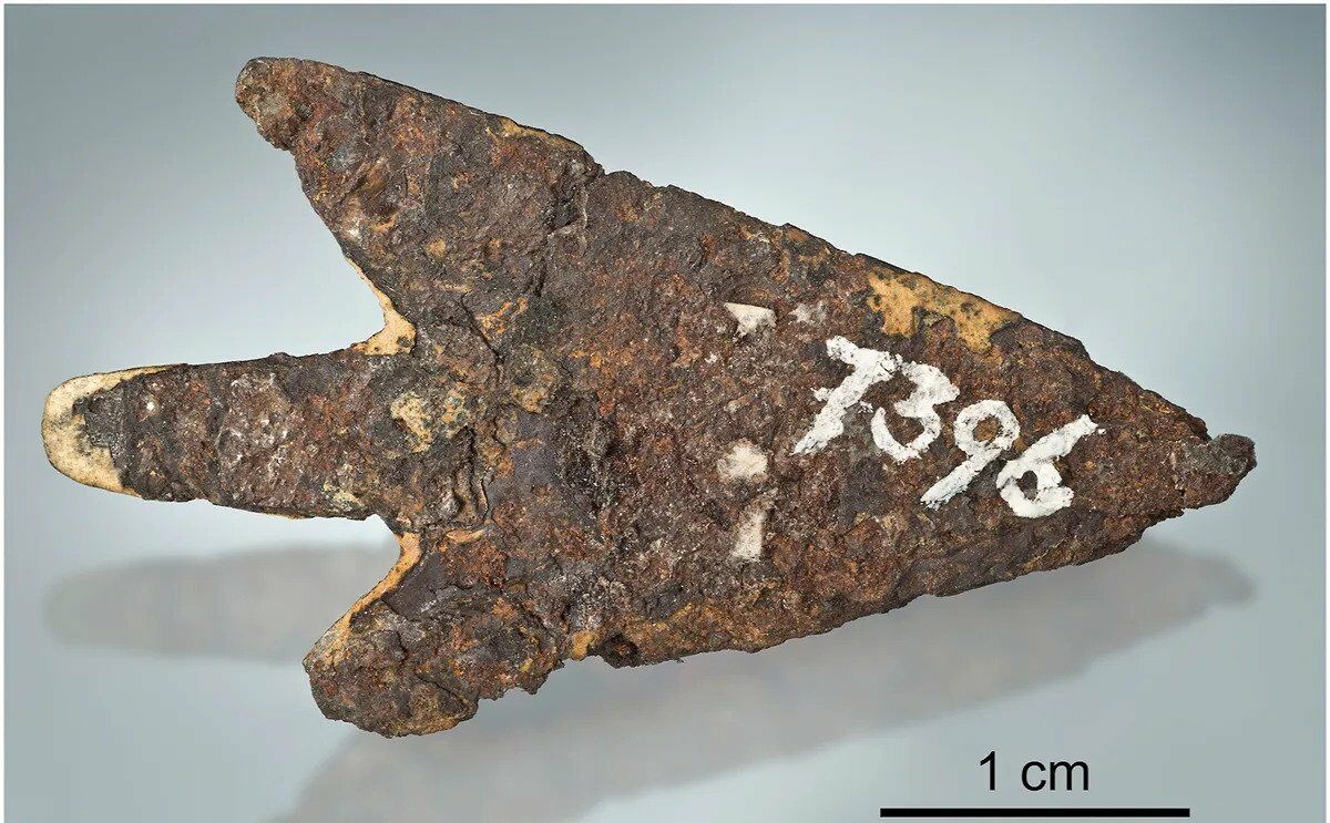 Most Bronze Age iron artifacts came from Space