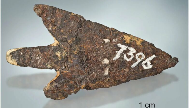 Most Bronze Age iron artifacts came from Space