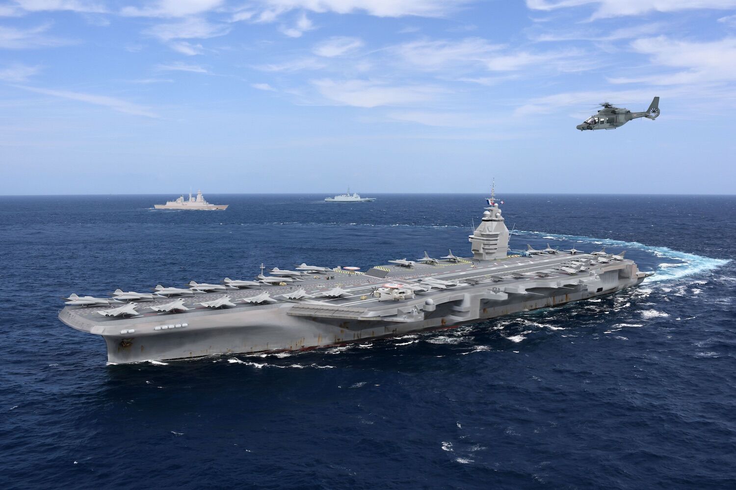 The strange part about France's new nuclear aircraft carrier is... the name
