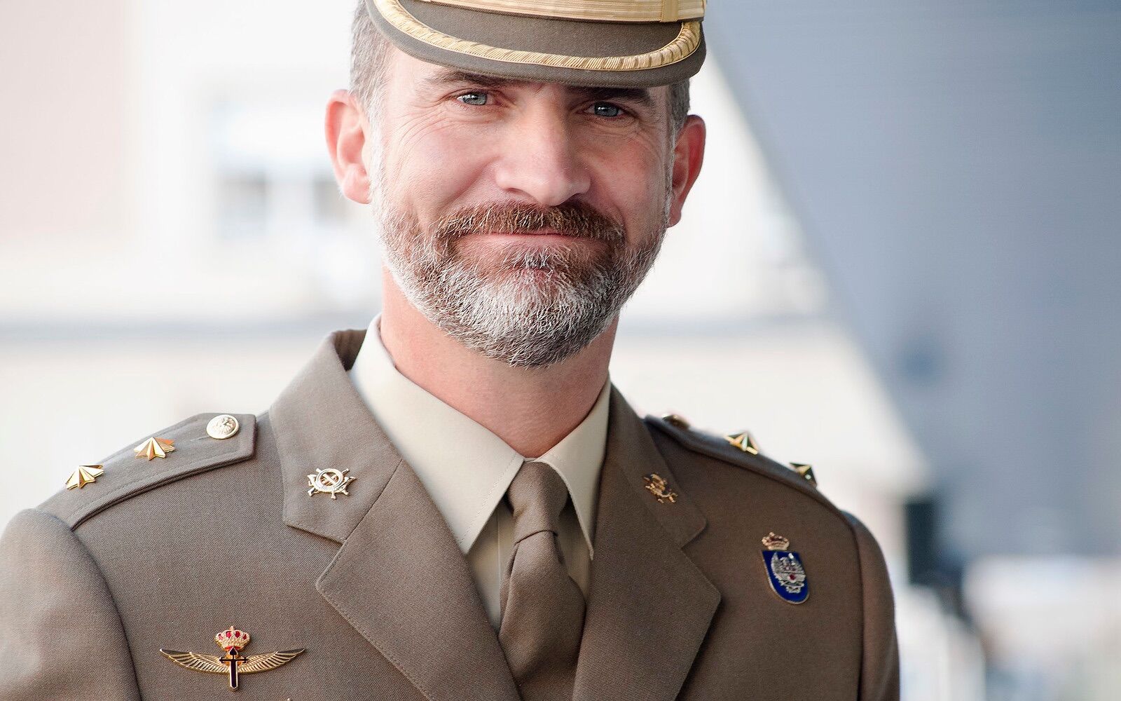 Because King Felipe VI of Spain is also the King of Jerusalem