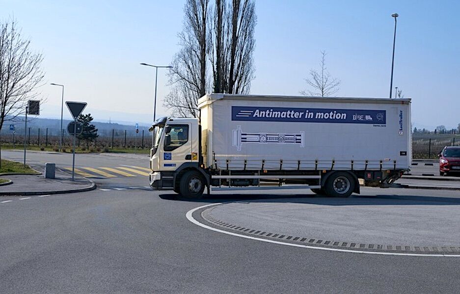 Scientists transported antimatter for the first time — in a CERN truck