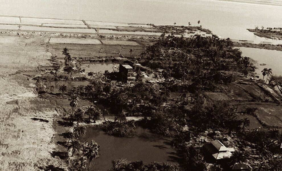 The Bhola cyclone was the deadliest in history (and gave birth to a country)