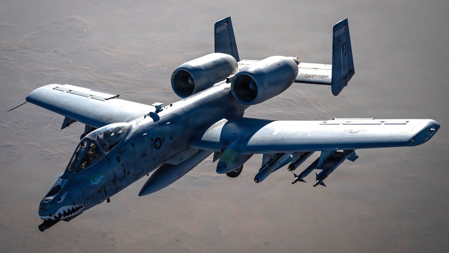 The mythical A-10 Warthogs are dancing their last waltz on the beaches of Iran