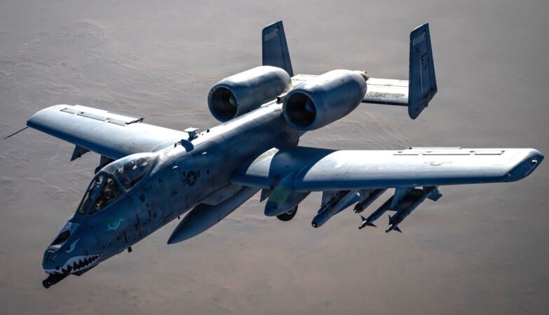The mythical A-10 Warthogs are dancing their last waltz on the beaches of Iran