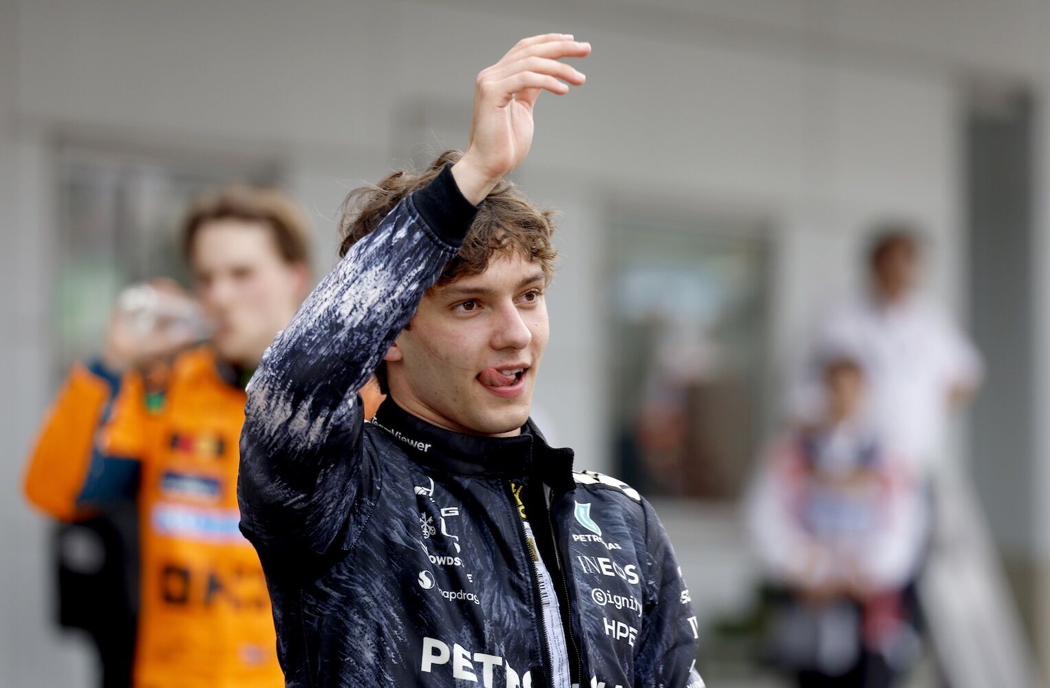 Antonelli is the youngest leader ever in Formula 1. You can't even drink champagne