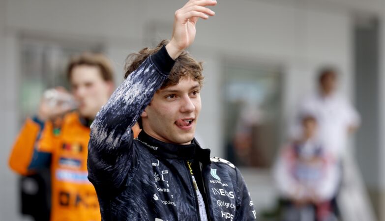 Antonelli is the youngest leader ever in Formula 1. You can't even drink champagne