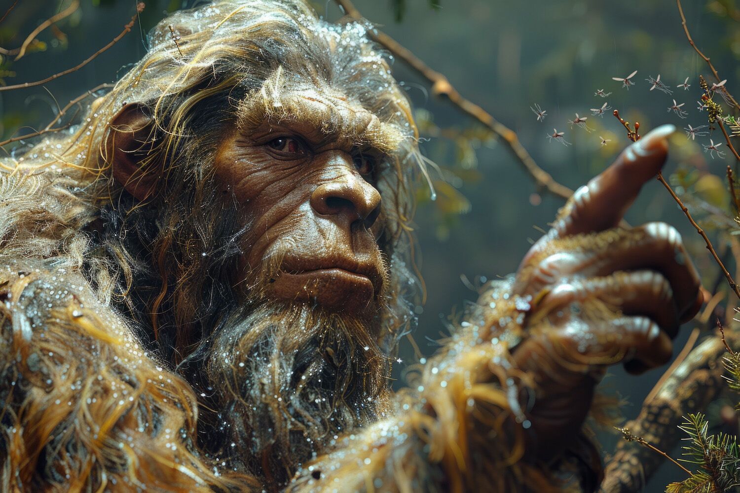 Mosquitoes gained a taste for human blood when we didn't even exist yet