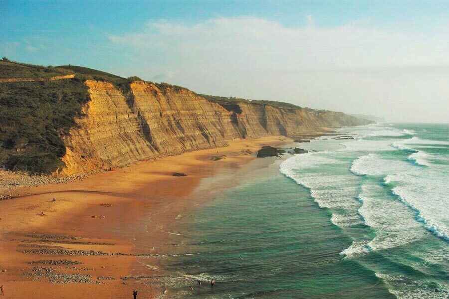 Praia do Magoito, em Sintra.