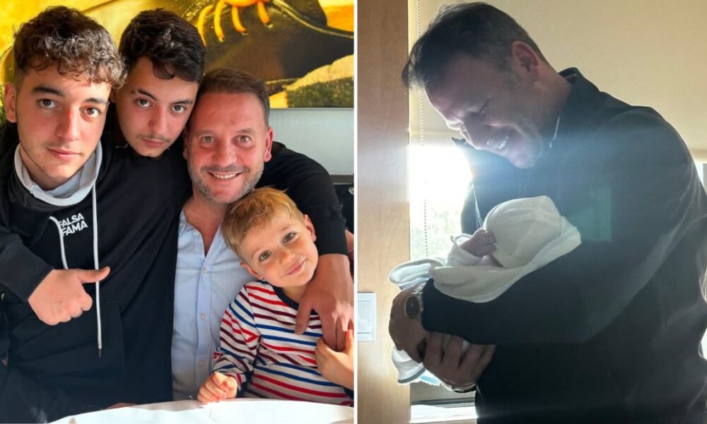 "It arrived". At 44, Cândido Costa is already a grandfather and shows his first photos with his grandson