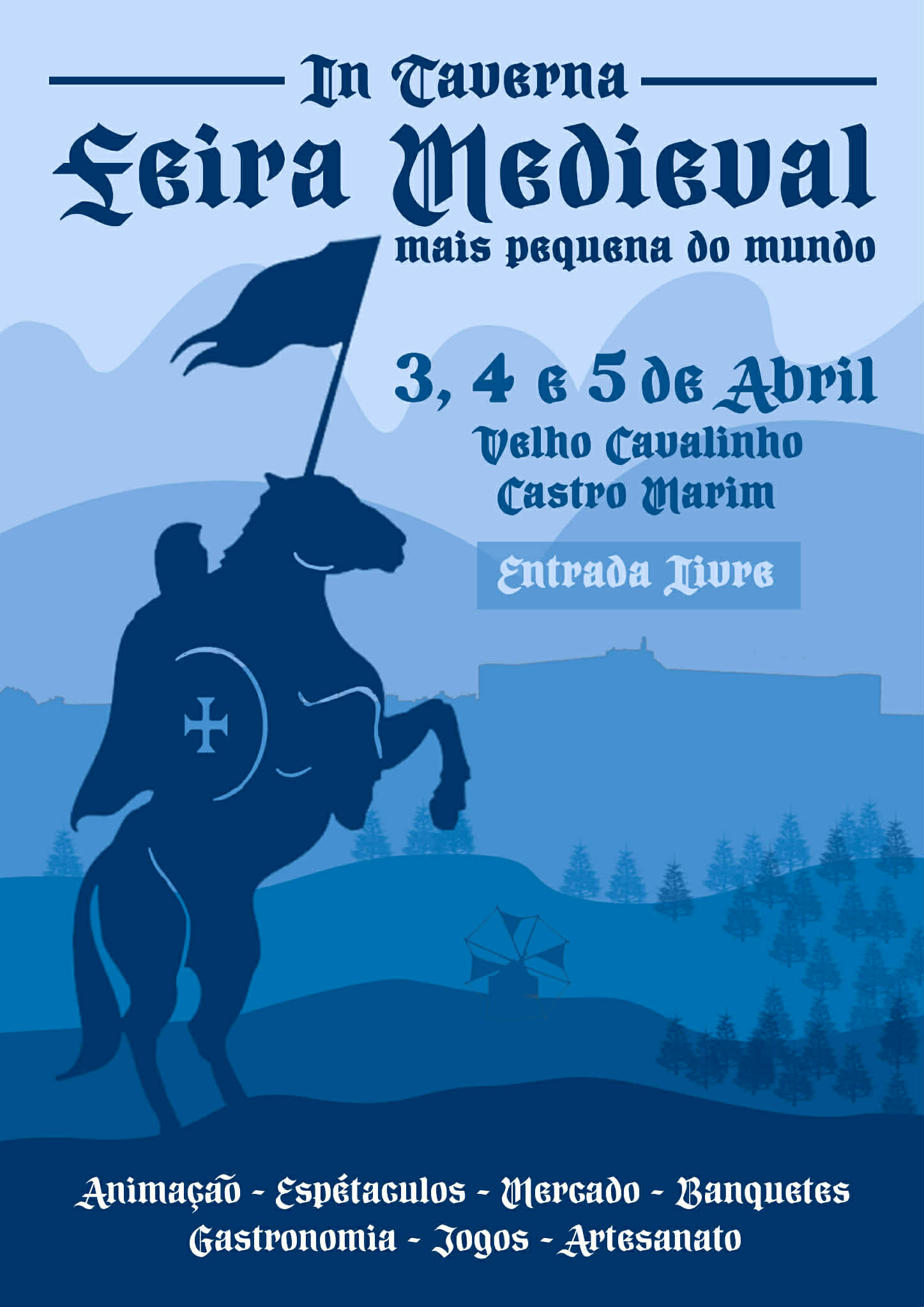 Medieval fair brings recreations, concerts and market to Velho Cavalinho in Castro Marim