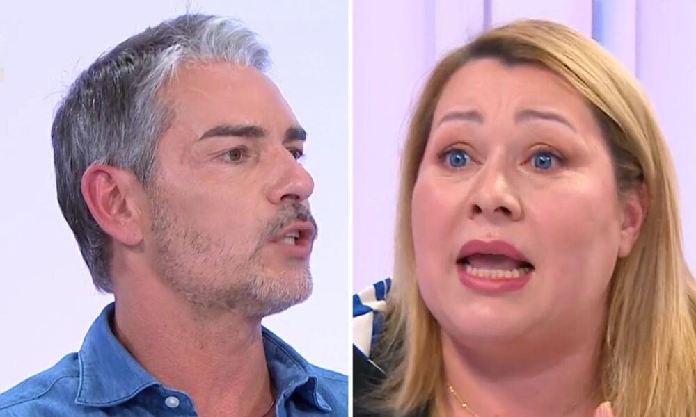 Suzana Garcia and Cláudio Ramos get into a live argument: “What’s your problem?”