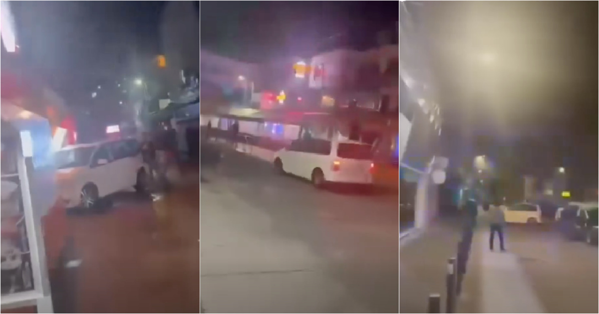 Drunk driver invades bar terrace in Albufeira with car after being kicked out