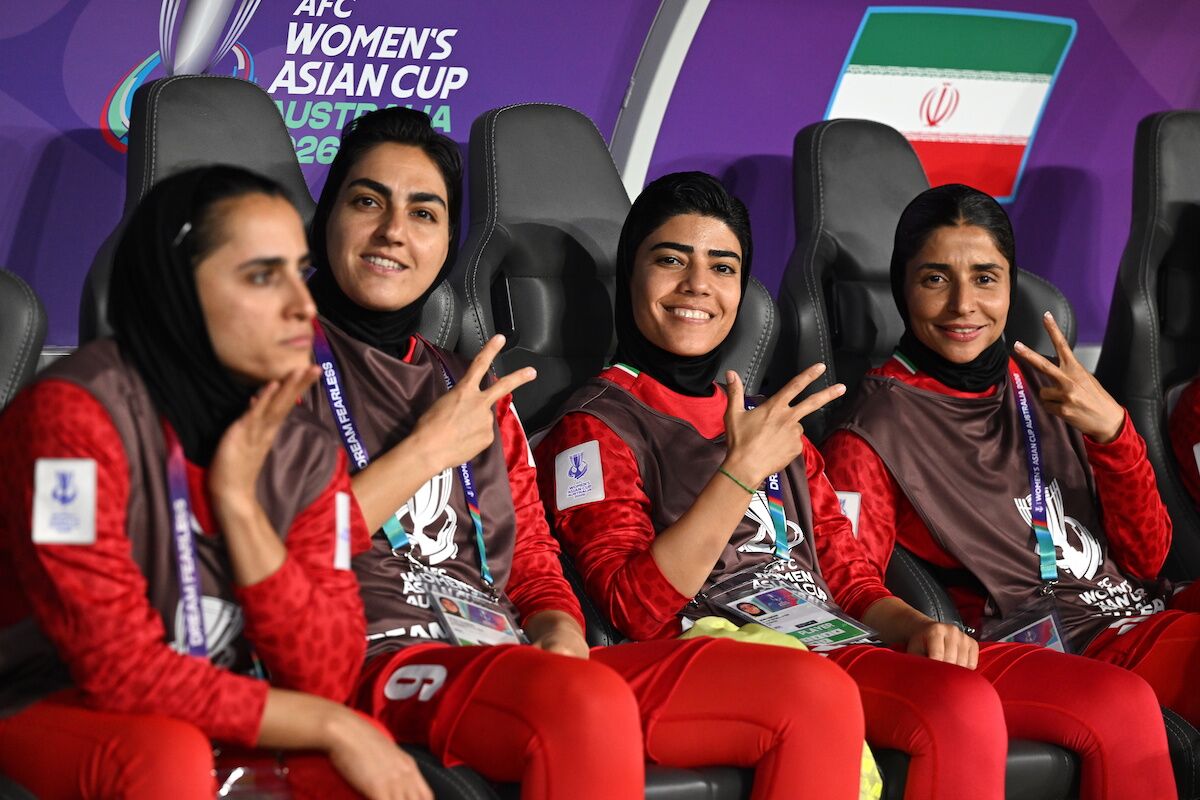 Iranian footballers under fire for refusing to sing the anthem. Australia has already offered asylum