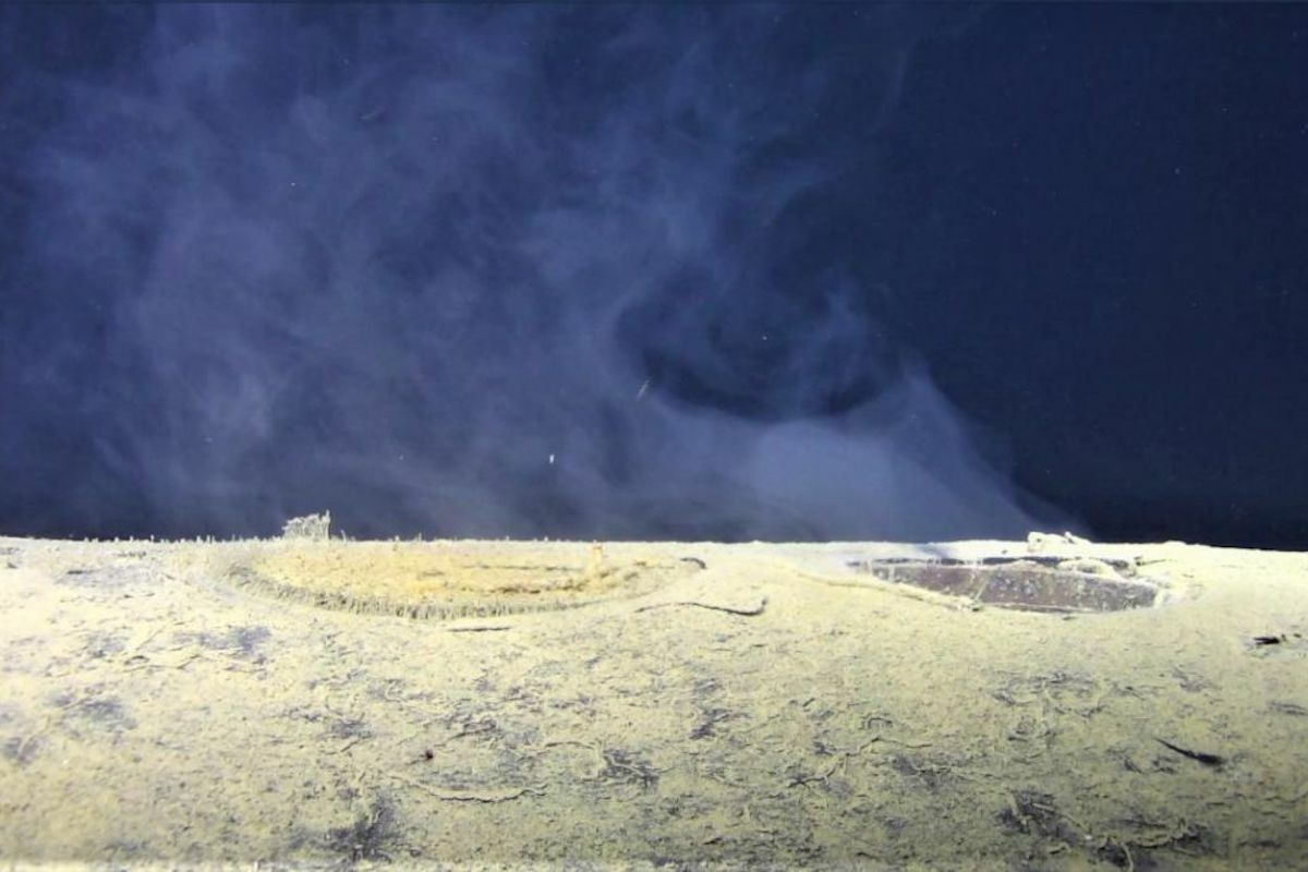 Sunken Soviet submarine is leaking radioactive material