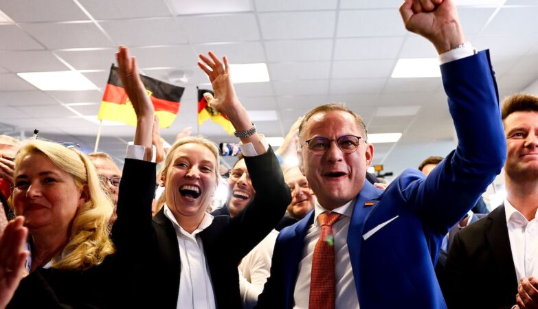 PPE and AfD together. Migration brought them together