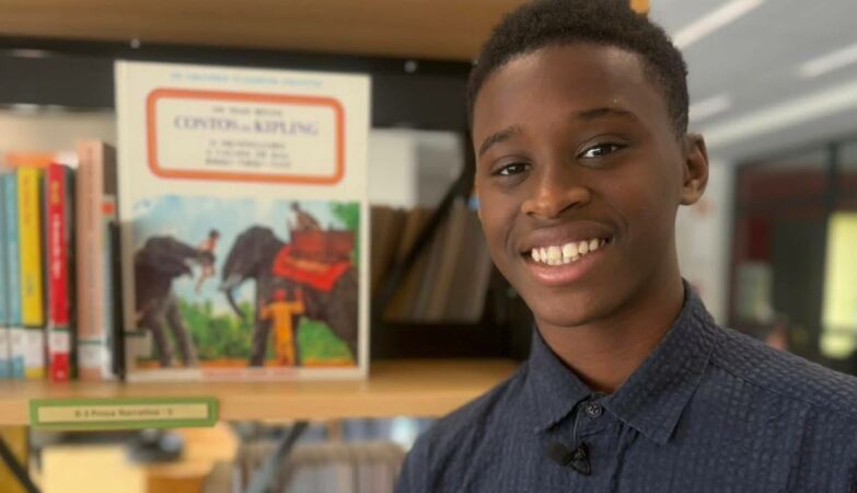 Francisco is 13 years old, he is a reading phenomenon and is already making news abroad