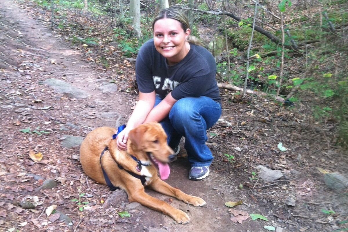 A dog detected cancer in her husband by smell. Years later, he also saved his wife