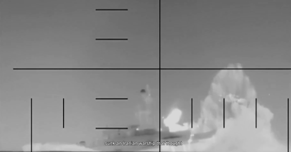 US sinks Iranian ship with torpedo in unprecedented attack since World War II