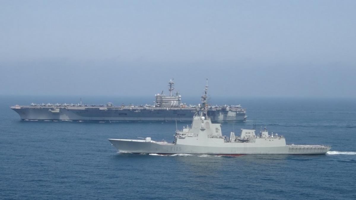 Spain sends the frigate 'Cristobal Colón' to Cyprus after the attack on a British base