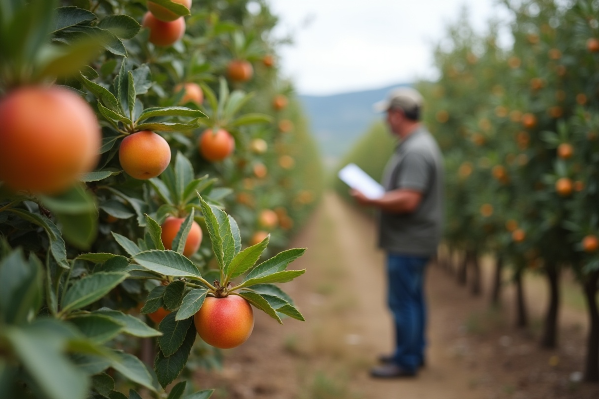 Agricultor no campo. Crédito: Freepik AI