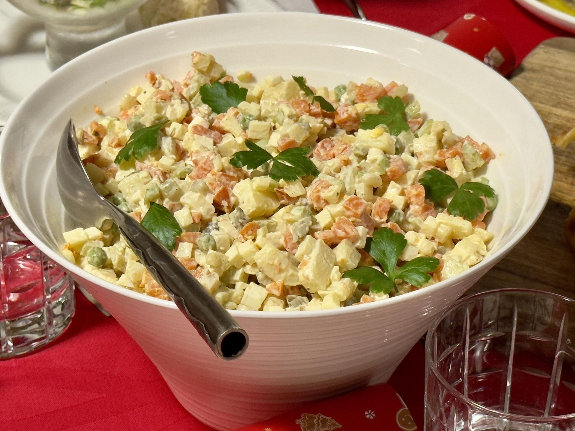 A Christmas classic Don't add this to a vegetable salad. This is why it spoils and turns sour so quickly