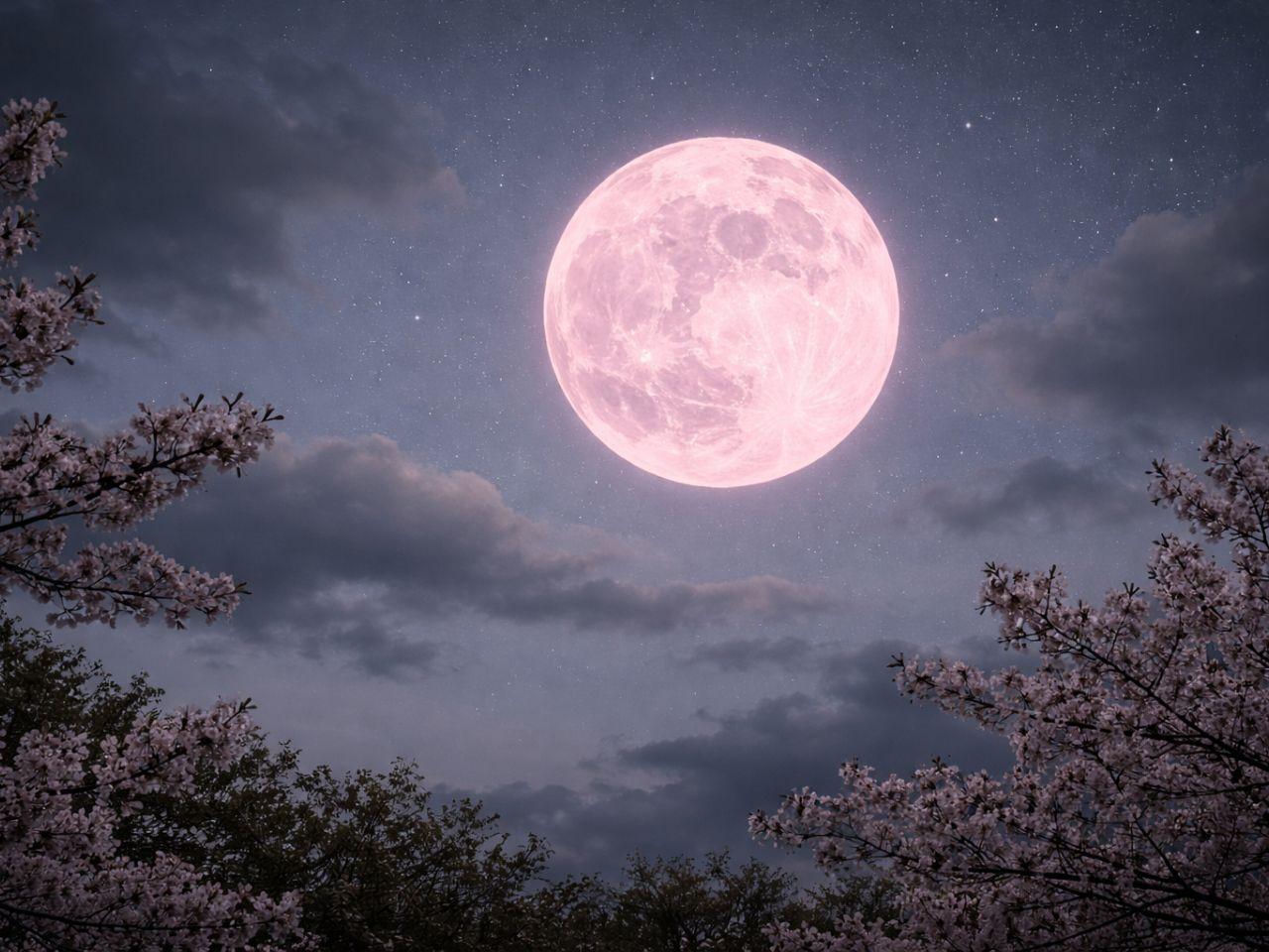 Astronomical phenomena The Pink Moon will illuminate the sky before Easter. The spring full moon favors observations