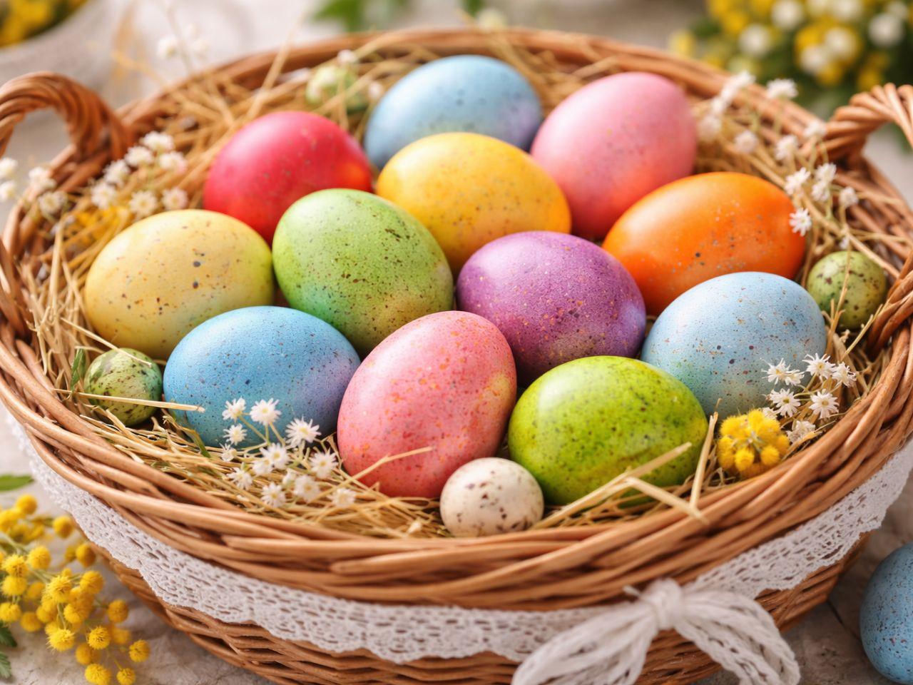 Easter tradition The hidden meaning of the colors of Easter eggs. Our ancestors believed in their magical power