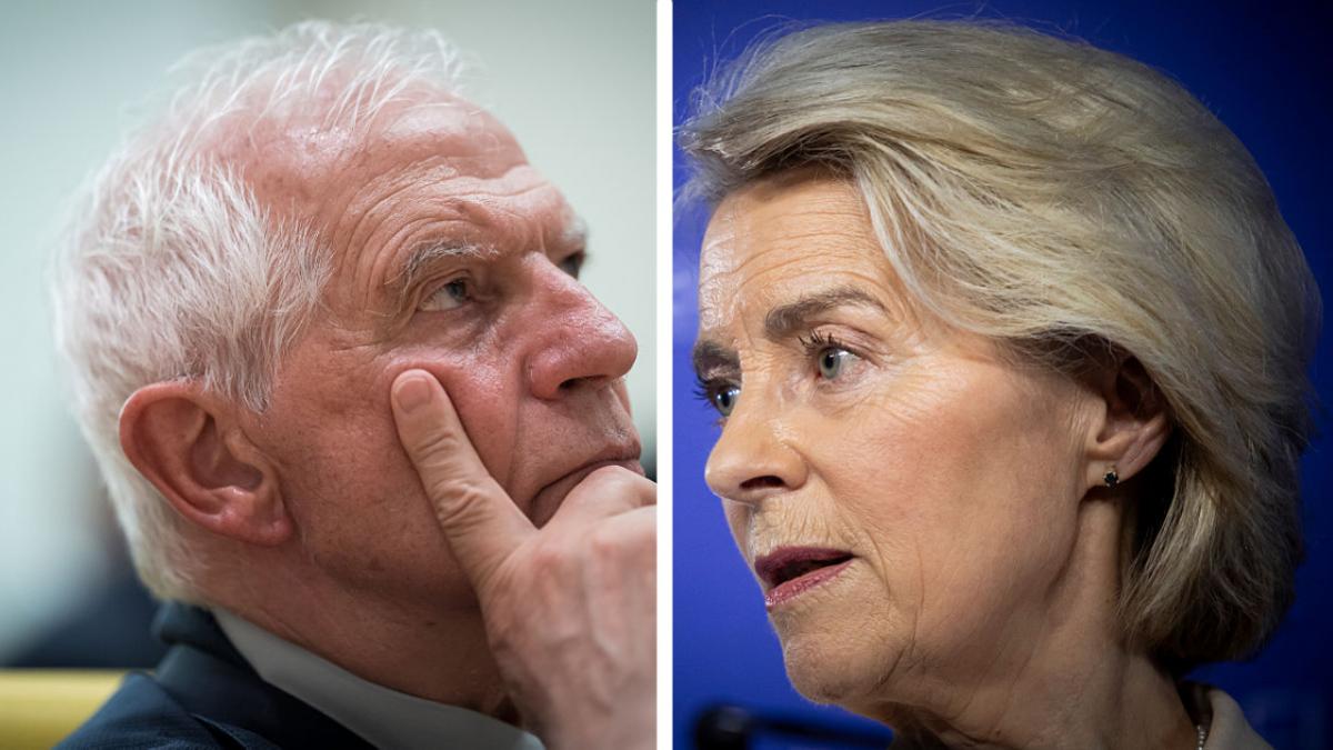 Josep Borrell does not need to mention Von der Leyen to ruin his speech: there are those who even ask for his "return"