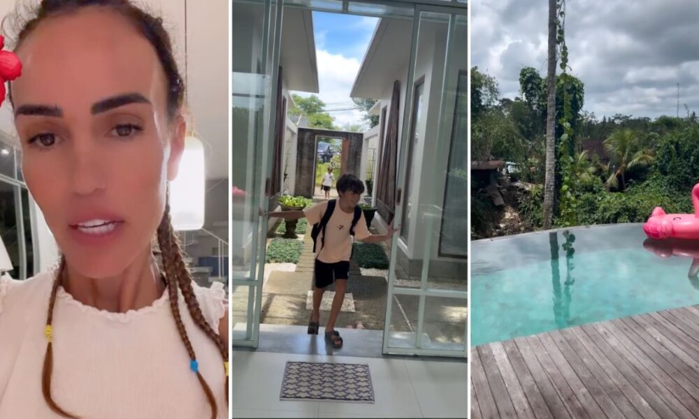 In Bali, Liliana Aguiar changes house again and reveals 'decision': “We're going to stay here for a while longer”