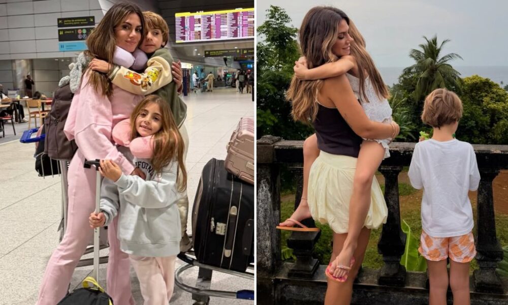 “Don’t they miss school often?” On vacation with her children, Liliana Filipa is confronted and reacts