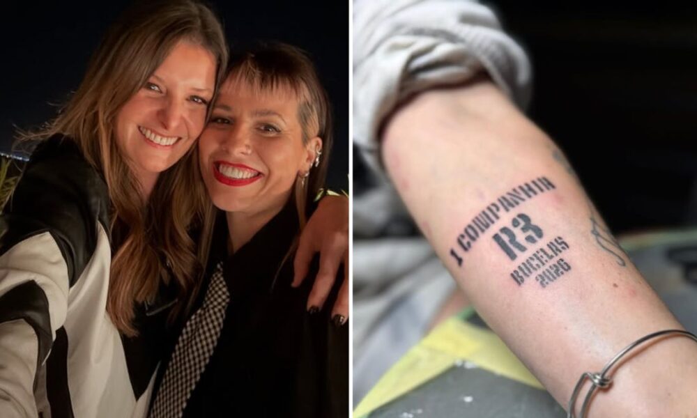 Maria Botelho Moniz reacts to Andrea Soares' tattoo about '1st Company' and receives challenge