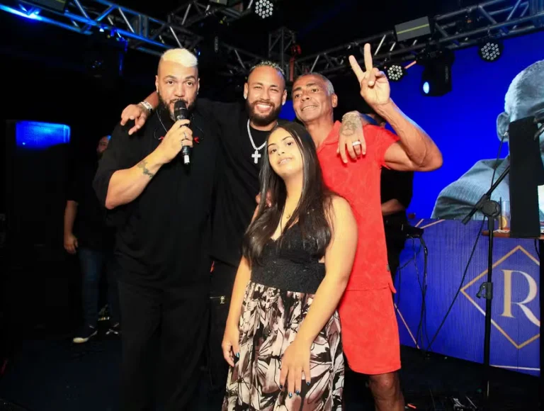 His first on his return! Neymar will be present at Romário's celebration in Rio