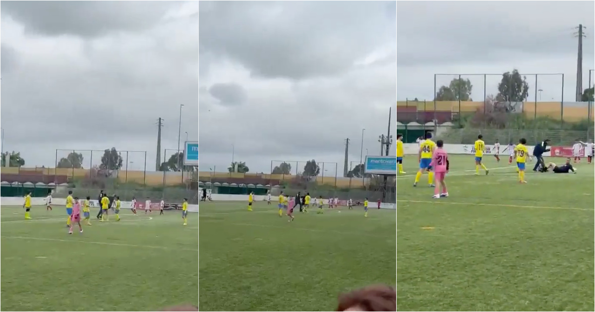 Bobadelense coach attacked referee with headbutt in AF Lisboa under-11 game