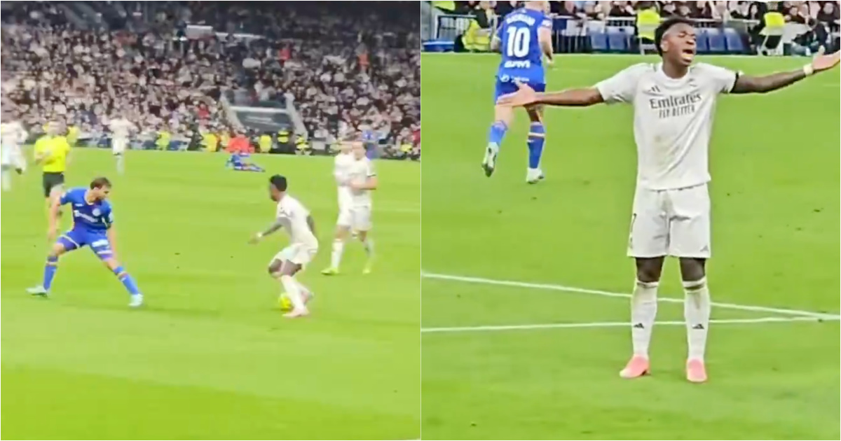 Vinícius Júnior fails to dribble and complains to Real Madrid fans