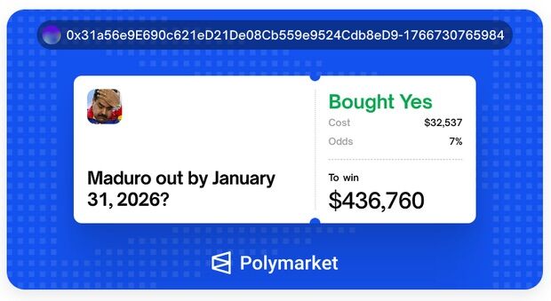 Elite US soldier arrested who won 350,000 euros betting on Maduro's capture