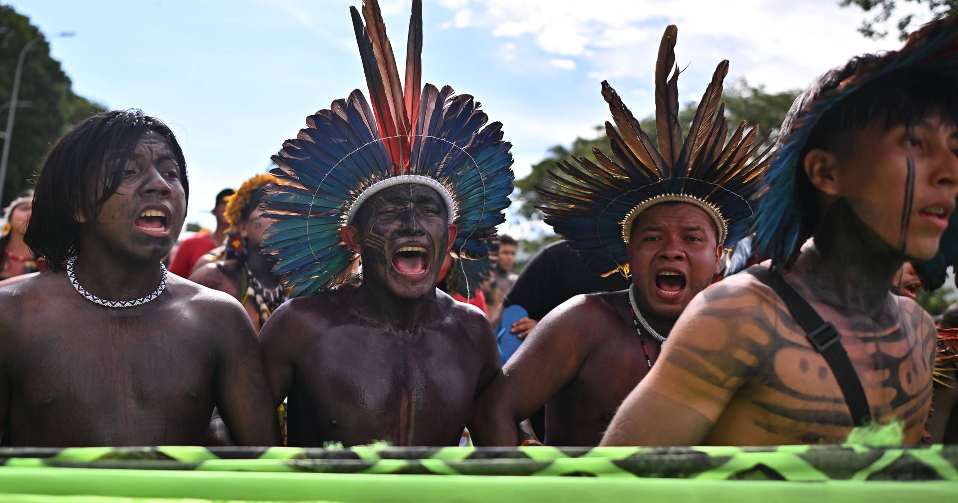 "Our future is not for sale": indigenous people march in Brazil for rights and climate justice