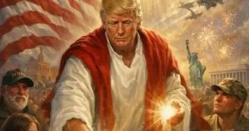 Trump deletes AI image where he appears as Jesus Christ after blasphemy criticism
