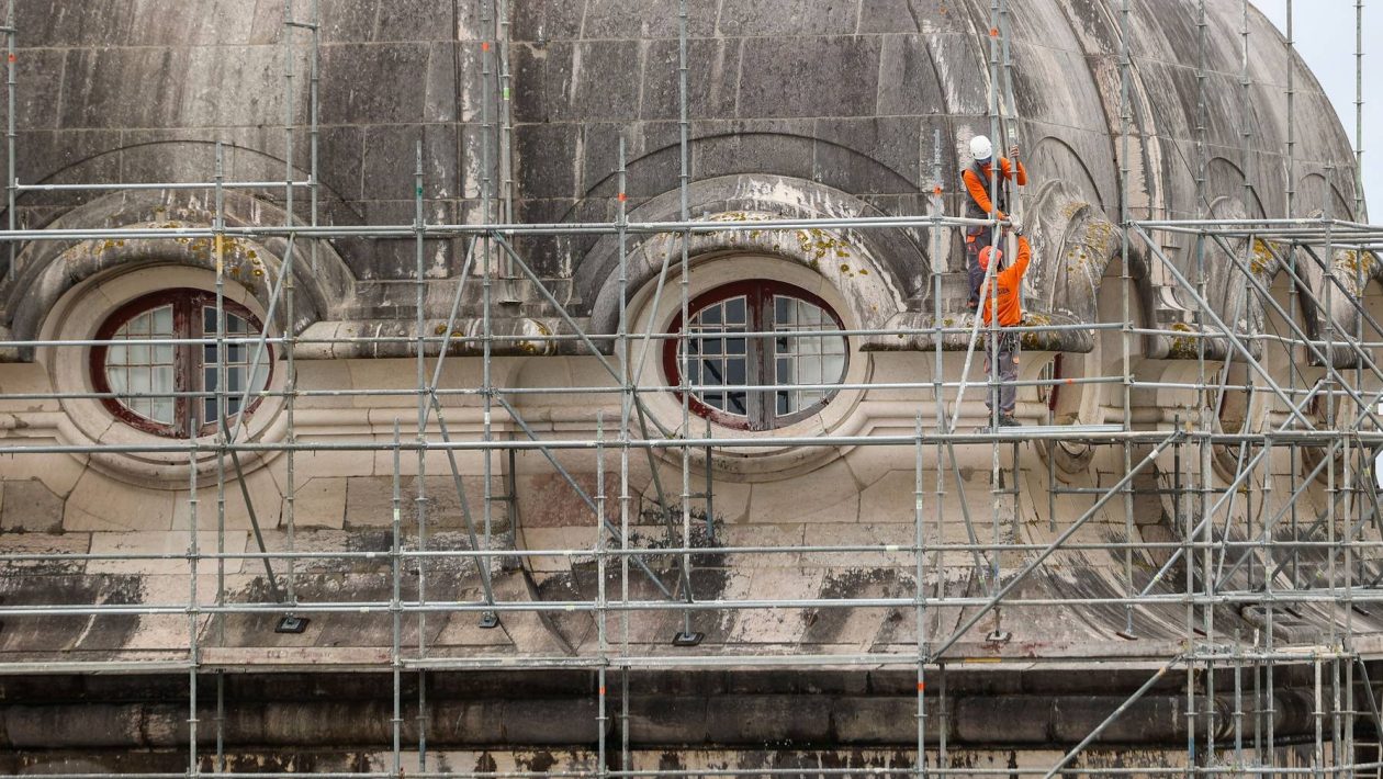 Mafra National Palace undergoing historic requalification works: see images