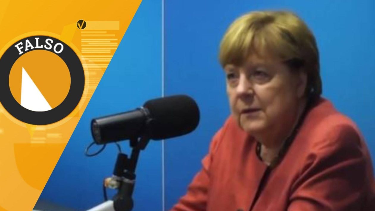 Angela Merkel admitted to "deliberately flooding" Germany with migrants to "stop the far right"?
