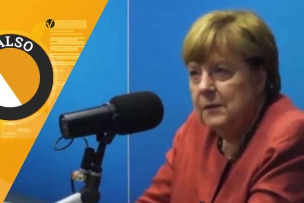 Angela Merkel admitted to "deliberately flooding" Germany with migrants to "stop the far right"?