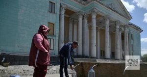 The Ukrainian war is also going through the taps. After a dark winter, we fear a summer without water