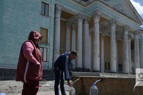 The Ukrainian war is also going through the taps. After a dark winter, we fear a summer without water