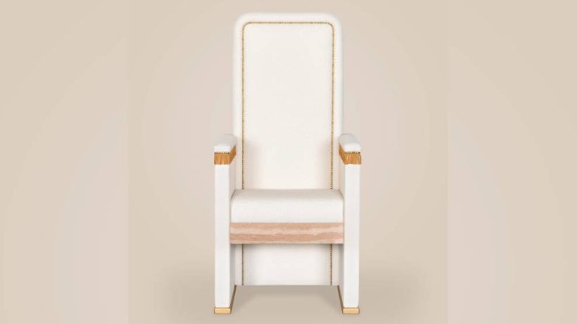 There is a Portuguese 'hand' in the furniture of the Pope's visit to Angola