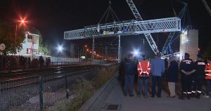 New pedestrian bridge connects Algés to the riverside area