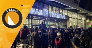 Video shows hundreds of politicians and oligarchs fleeing Israel?