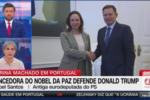 05:21
                                        	
                                    
                                
                                
                            
                        
                    
                    	
                    	
                        "The way María Corina Machado clings to Donald Trump will leave a mark on much of Europe"
                        
                    
                        52 min ago