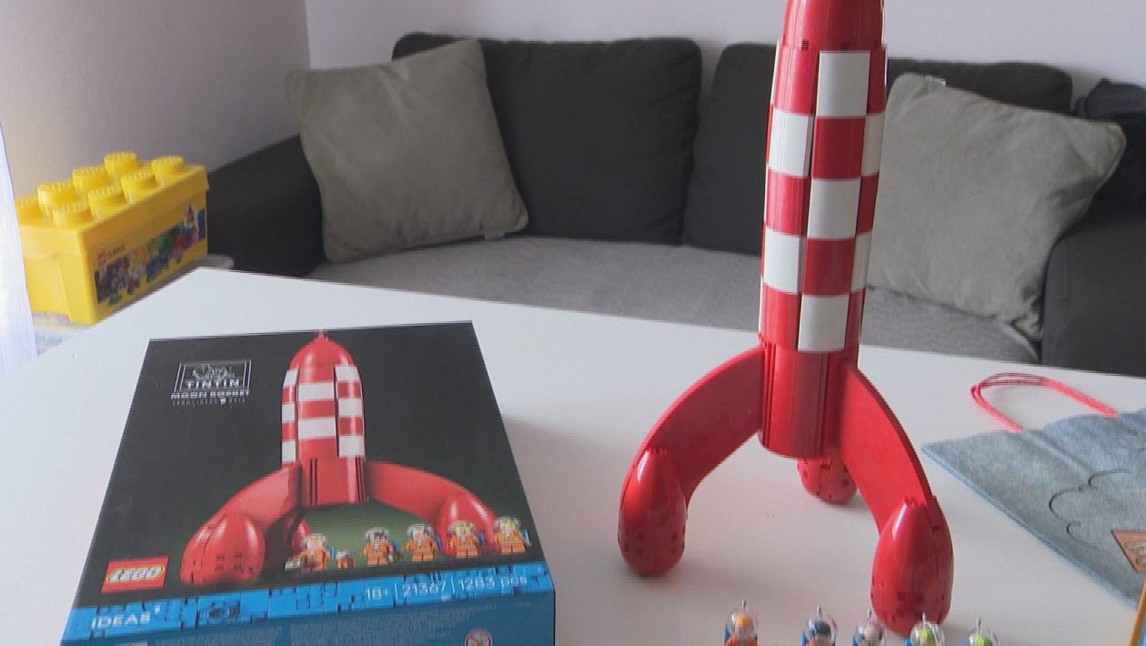 A Portuguese man created Tintin's LEGO rocket and it's already sold out