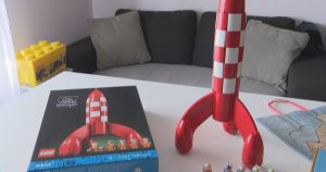 A Portuguese man created Tintin's LEGO rocket and it's already sold out